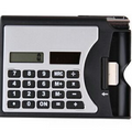 Card Holder & Calculator w/Pen